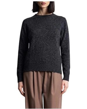 Kaos Strickpullover Mit Rundhalsausschnitt - Schwarz
