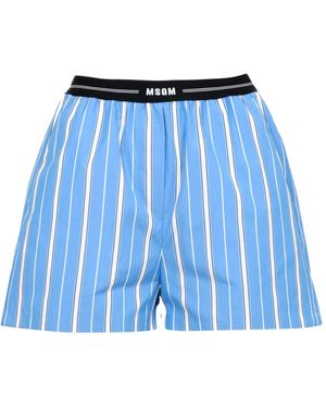 MSGM Short Shorts - Blue