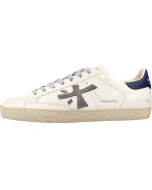 Premiata Steven Sneaker - Weiß