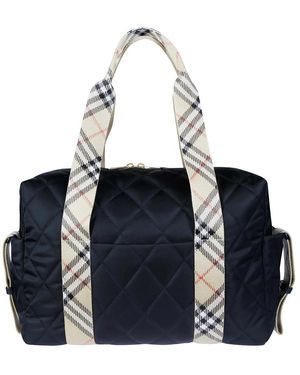 Burberry Tassen ,Zwart ,Md Belfast Dp Bg - Blauw