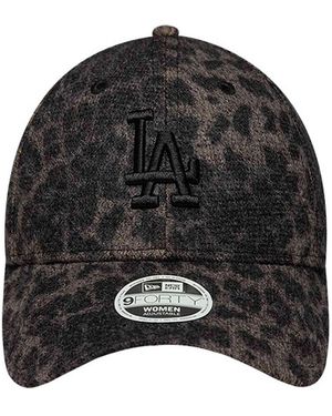KTZ Cosy Leopard 9Forty - Zwart