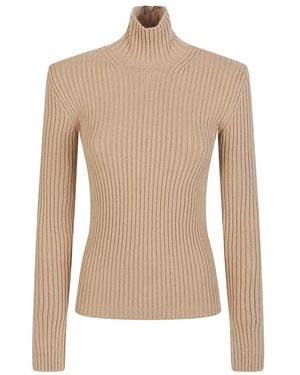 Max Mara Truien & Vesten ,Bruin ,Coltrui - Naturel