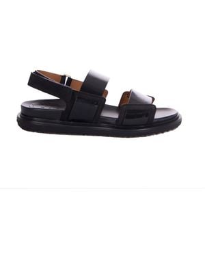 Marni Flat Sandals - Black