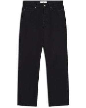 Maison Kitsuné Straight Jeans - Black