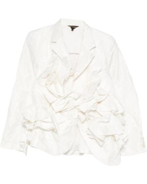 Comme des Garçons Blazers - White