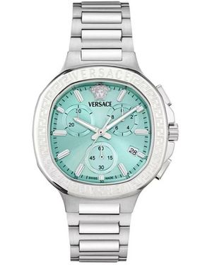 Versace V-Lady Chrono Square - Blau