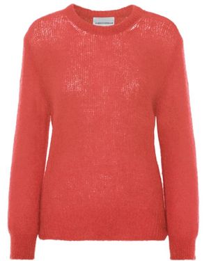 American Dreams Round-Neck Knitwear - Rosso