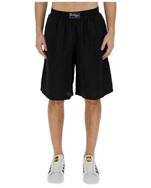 FAMILY FIRST Casual Shorts - Black