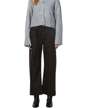 Mason's Wide Trousers - Negro