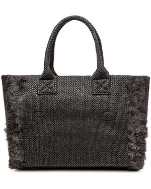 Pinko Tote Bags - Black