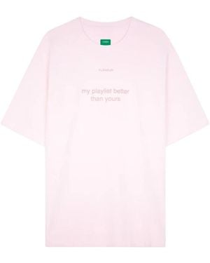 flâneur Tops ,Roze ,Katoen Playlist T-Shirt