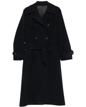 Paul Smith Doppelreihiger Mantel - Schwarz
