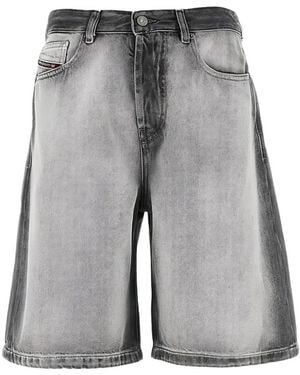 DIESEL Denim Shorts - Grey