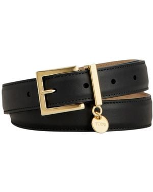 Tod's Accessoires ,Zwart Riemen