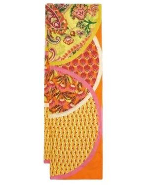 Maliparmi 70X200 Collection Print Stole - Oranje