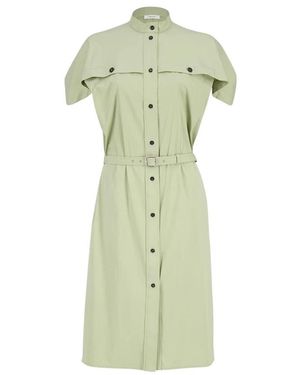 Ferragamo Shirt Dresses - Green