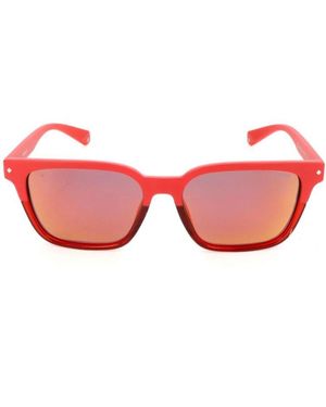 Polaroid Rote polycarbonat-sonnenbrille - Pink