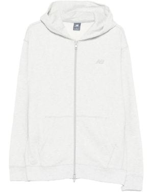 New Balance Zip-Throughs - White