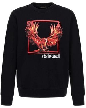 Roberto Cavalli Sweatshirts - Blue