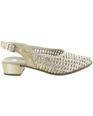 Rieker Schoenen ,Oranje ,Chaussures M2306 - Wit