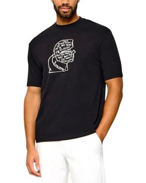 KARL LAGERFELD T-Shirts - Negro