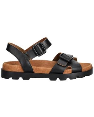 Camper Flat Sandals - Negro