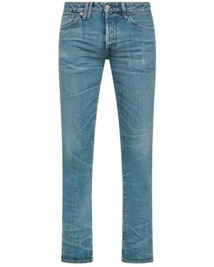 CYCLE Straight Jeans - Azul