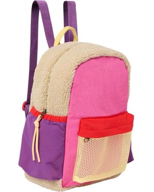 Studio Noos Patchwork Midi Rugzak - Roze