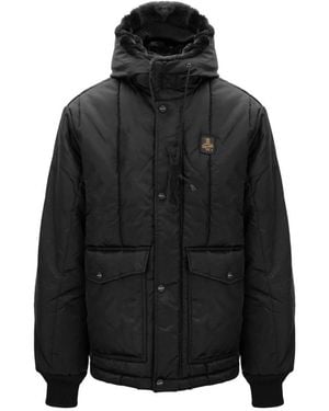 Refrigiwear Jassen ,Zwart ,Leer Hooded Jacket