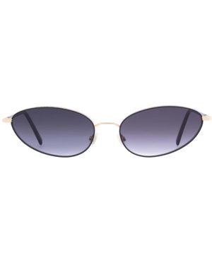 Andy Wolf Cat-eye sonnenbrille in gold - Blau