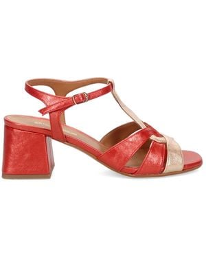 Sangiorgio High Heel Sandals - Rojo