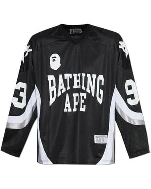 A Bathing Ape Long Sleeve Tops - Noir