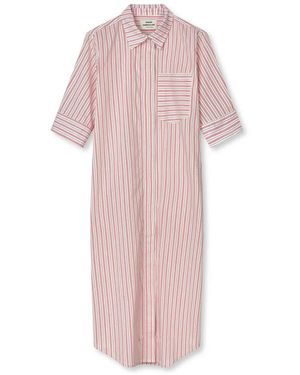 Mads Nørgaard Midi Dresses - Rosa