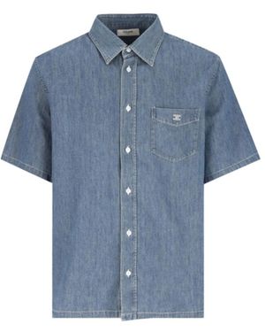 Celine Denim Shirts - Blue