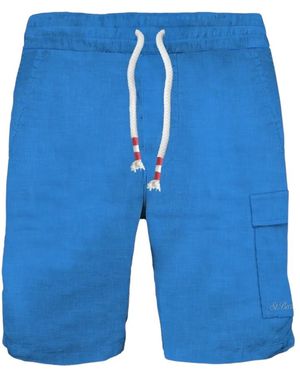 MC2 Saint Barth Casual Shorts - Blue