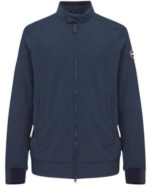 Colmar Fitness ,Blauw ,Polyester Full Zip Softshell Jacket