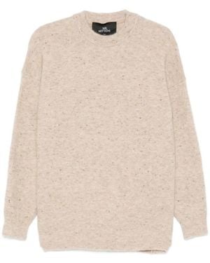 Mr. Mittens Round-Neck Knitwear - Natural
