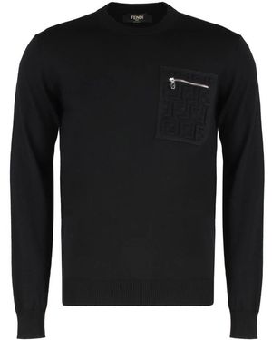 Fendi Truien - Zwart