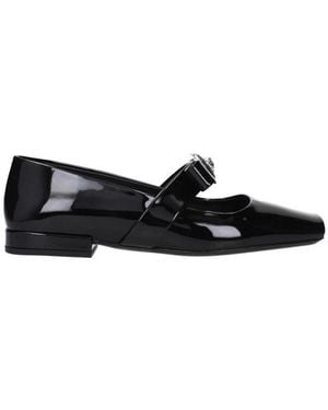 Versace Ballerina Shoes - Black