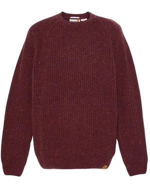 Timberland Round-Neck Knitwear - Morado
