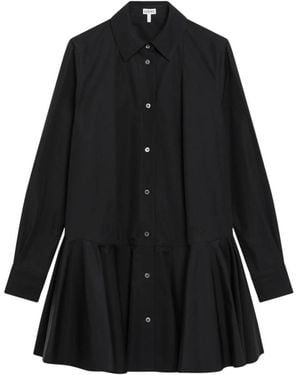 Loewe Shirt Dresses - Negro