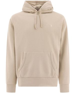 Polo Ralph Lauren Grijze Hoodie Sweatshirt Casual Stijl - Naturel