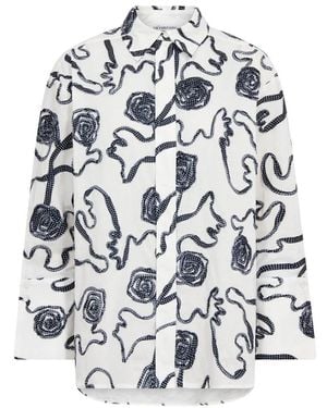 co'couture Shirts - Blanc