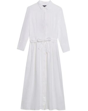 Brooks Brothers Shirt Dresses - White