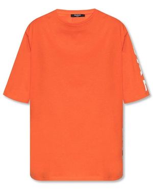 Balmain T-Shirts - Arancione