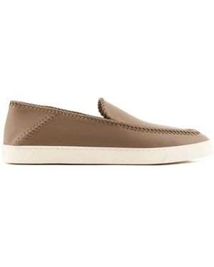 Giorgio Armani Loafers - Natural
