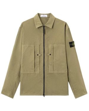 Stone Island Light Jackets - Green