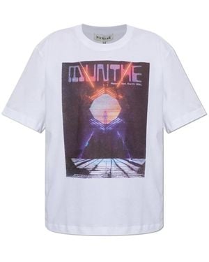 Munthe Tops ,Wit ,Katoen Vicosa T-Shirt