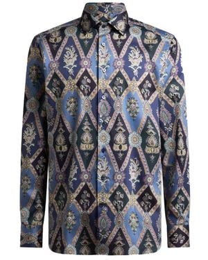 Etro Casual Shirts - Blue