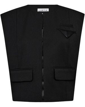 Haute L'Amitié Vests - Black